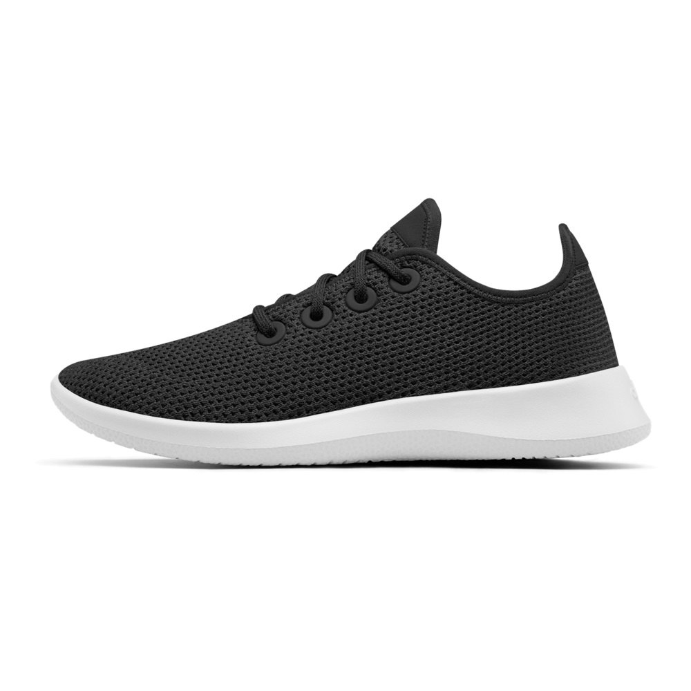 Allbirds Men\'s Sneakers Black - Tree Runners - 94167IKSJ